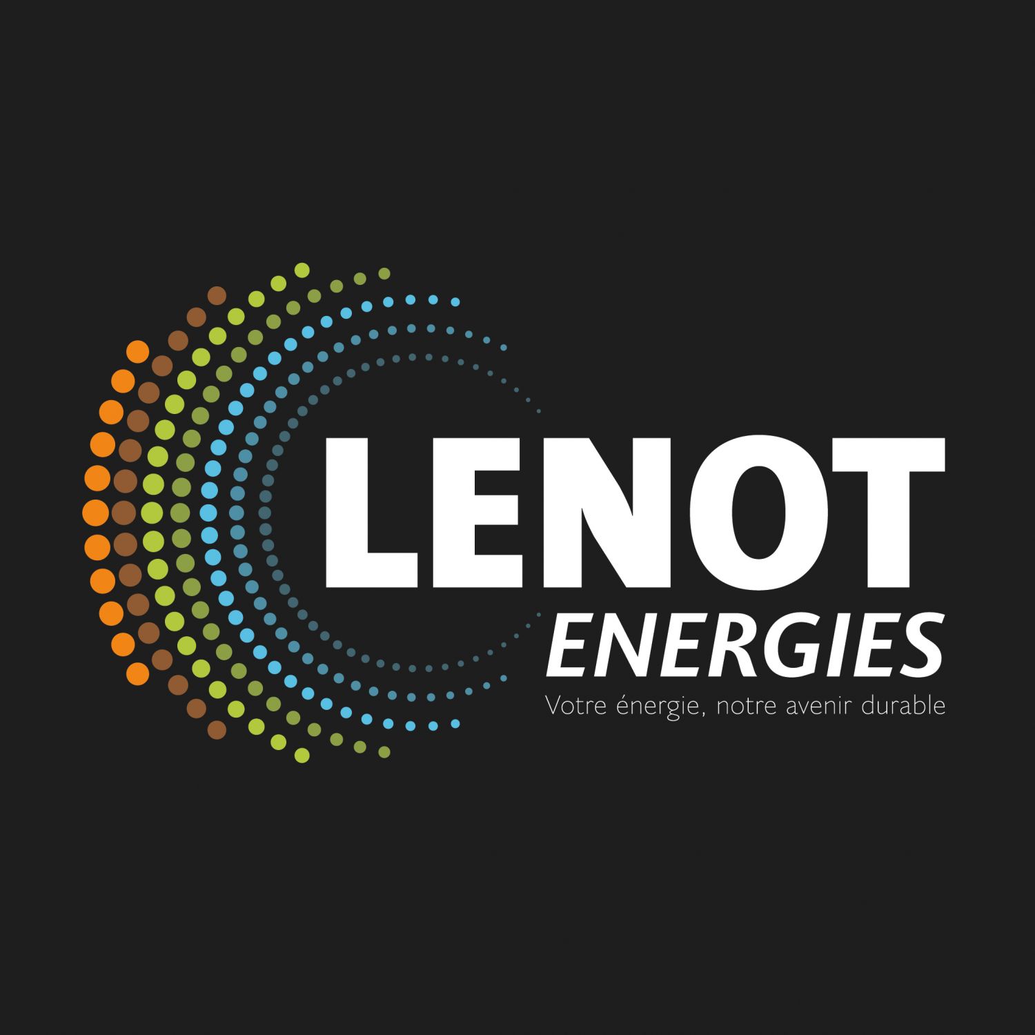 Création du logo LENOT ENERGIES 