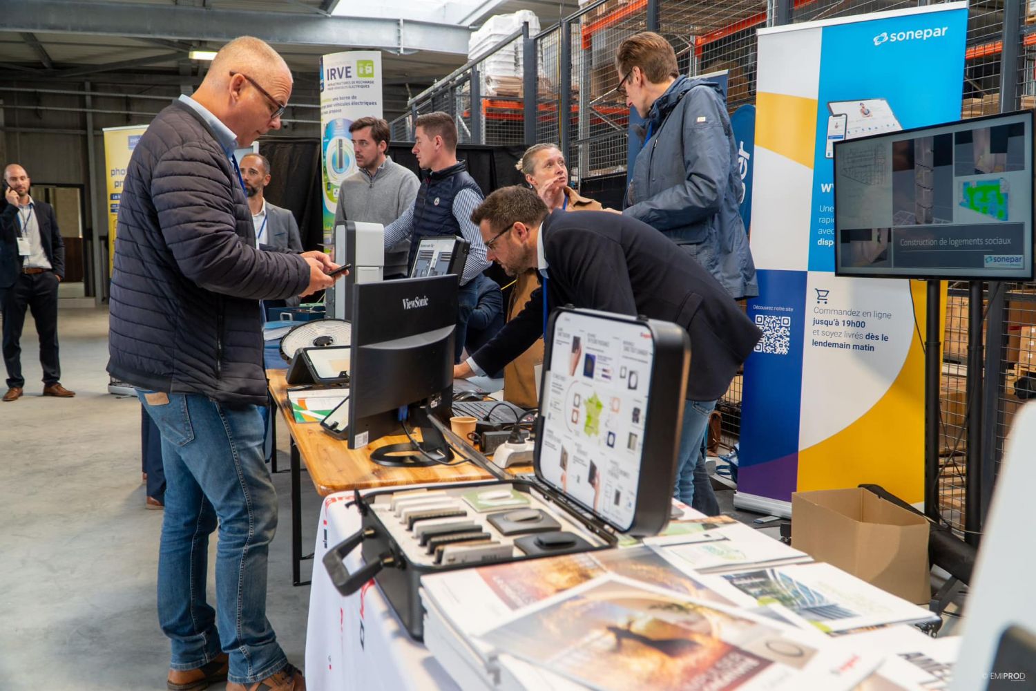 Reportage inauguration bâtiment Flash-Energies 