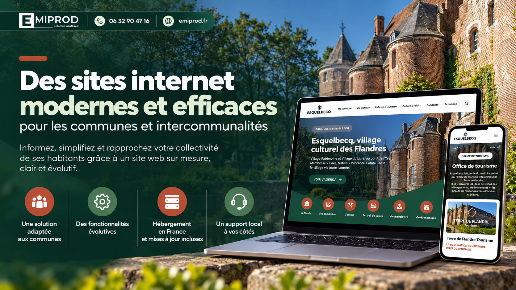 Bien plus qu'un site internet pour votre commune