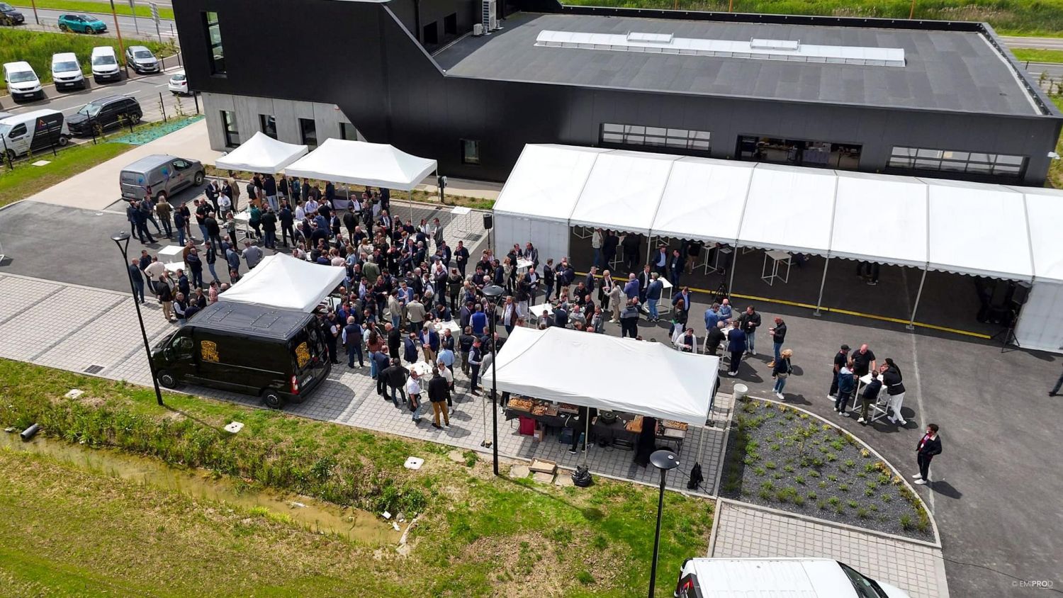 Reportage inauguration bâtiment Flash-Energies 