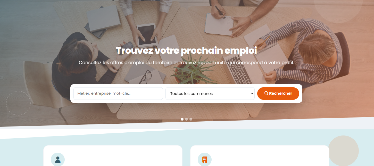 Développement de la plateforme emploi pour la CCHF