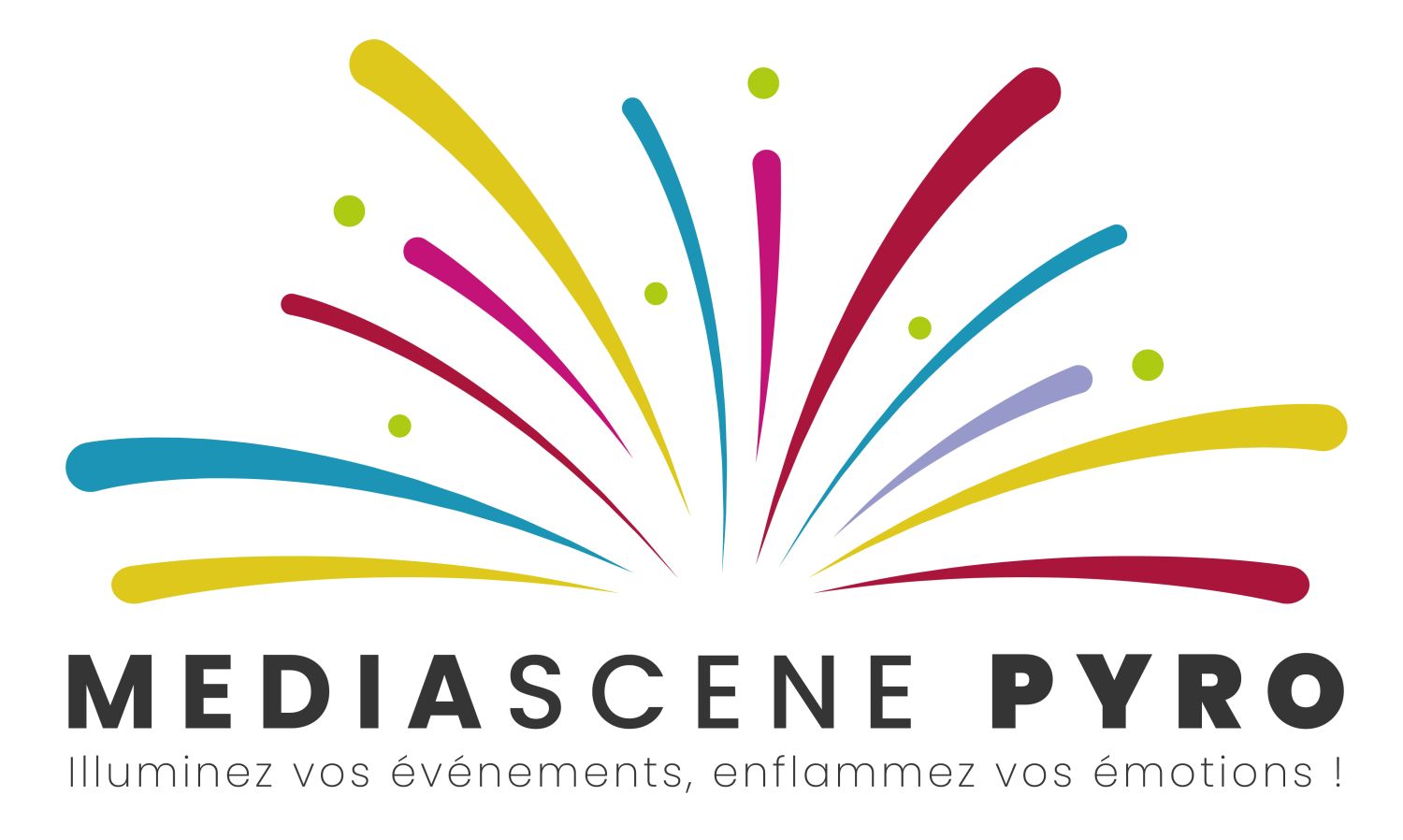 Création du logo Mediascene Pyro 