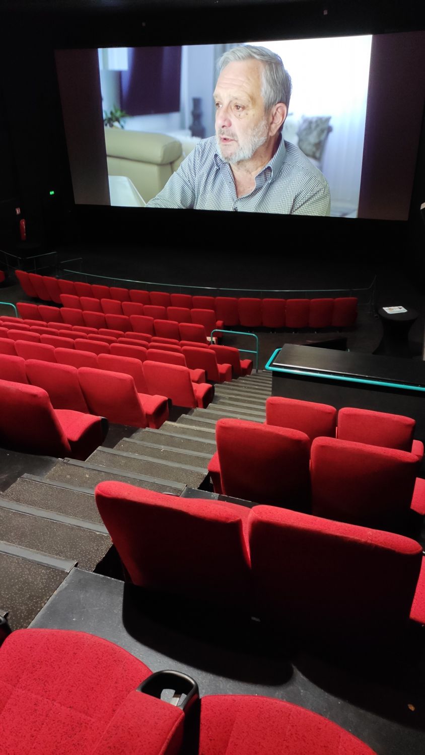 Diffusion au cinéma du reportage  