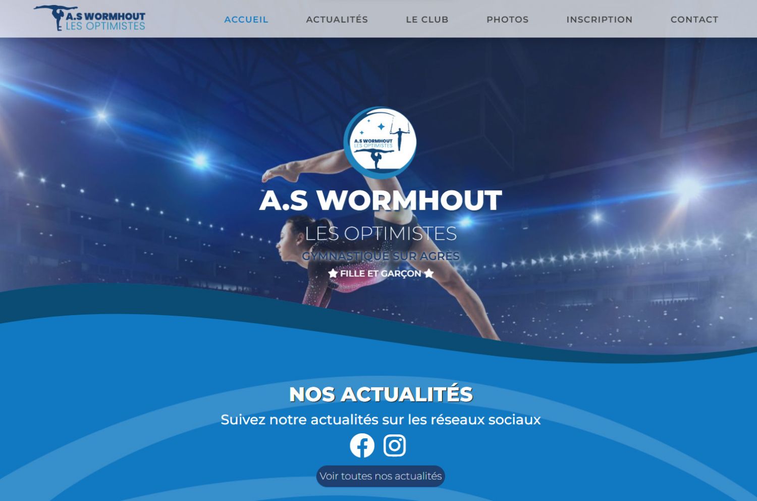 Site internet ASW Les optimistes 