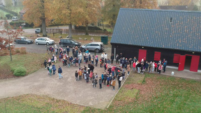 Esquelbecq APE - Course du muscle 2022 (Vues aériennes) 