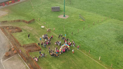 Esquelbecq APE - Course du muscle 2022 (Vues aériennes) 